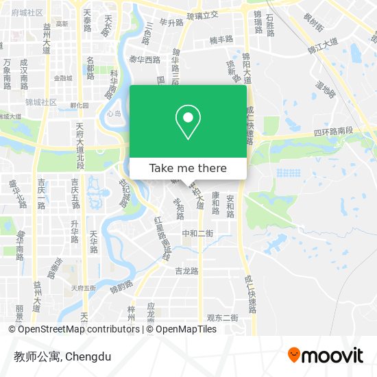 教师公寓 map