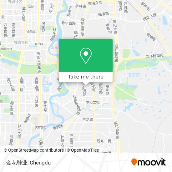 金花鞋业 map