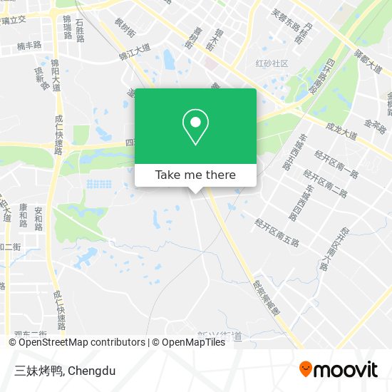 三妹烤鸭 map