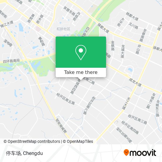 停车场 map
