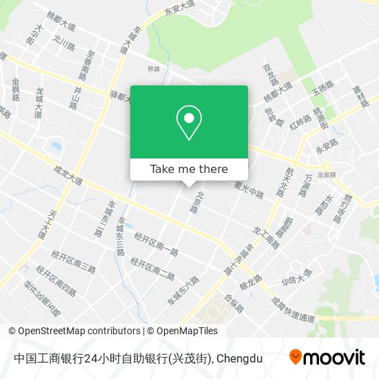 中国工商银行24小时自助银行(兴茂街) map