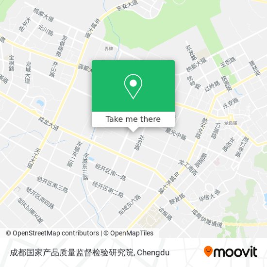 成都国家产品质量监督检验研究院 map