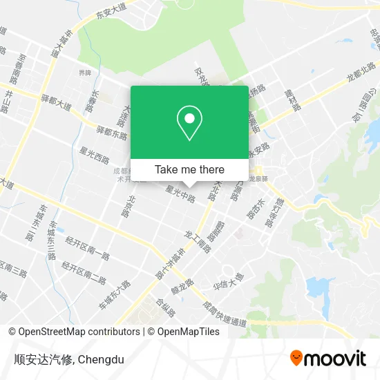 顺安达汽修 map