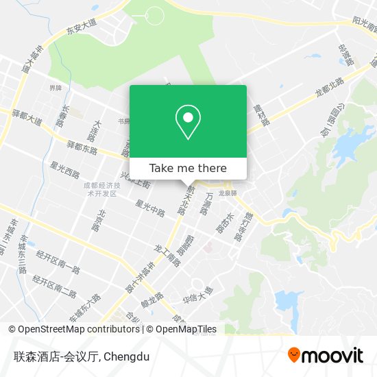 联森酒店-会议厅 map