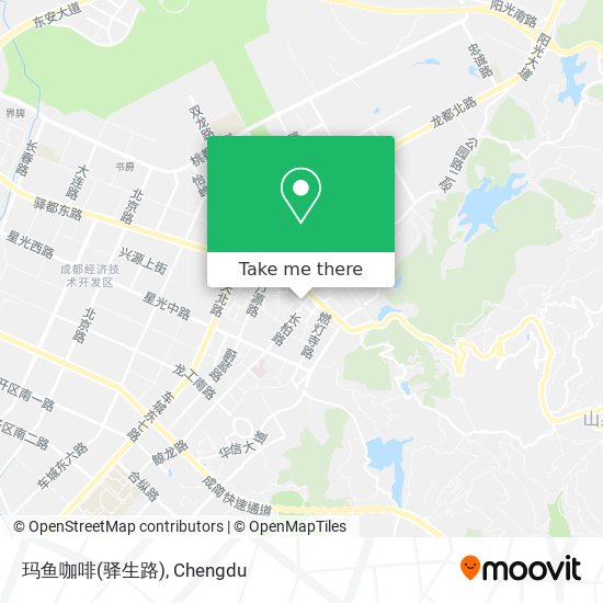 玛鱼咖啡(驿生路) map