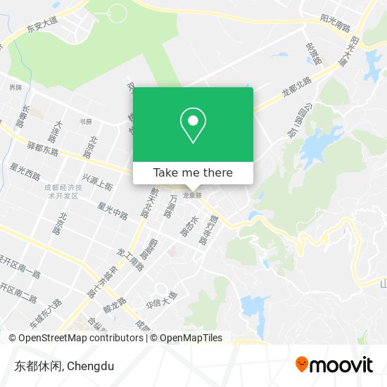 东都休闲 map