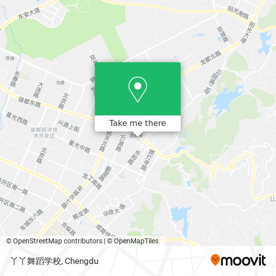 丫丫舞蹈学校 map