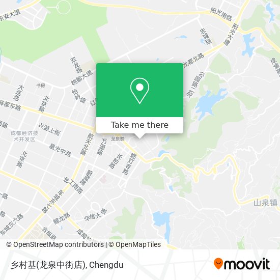 乡村基(龙泉中街店) map
