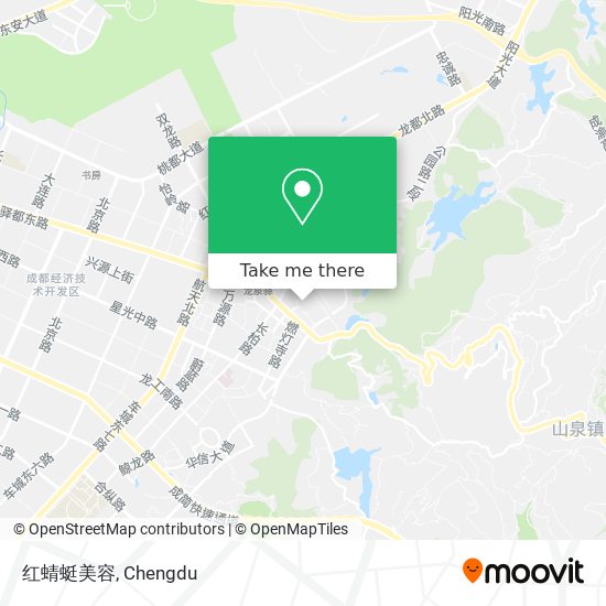 红蜻蜓美容 map