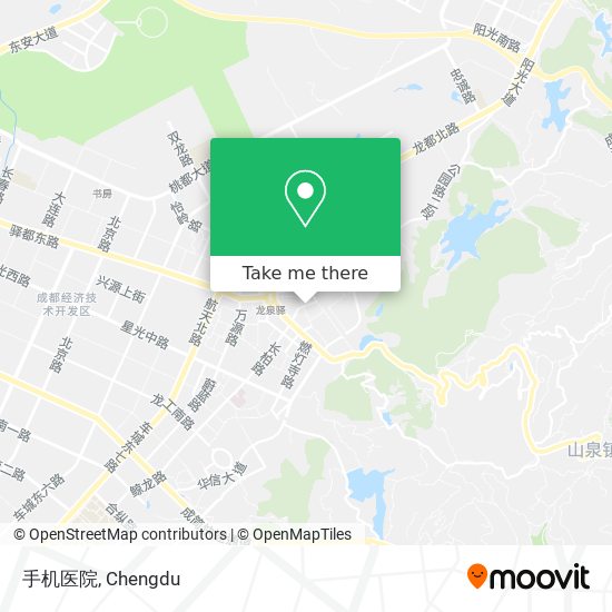 手机医院 map