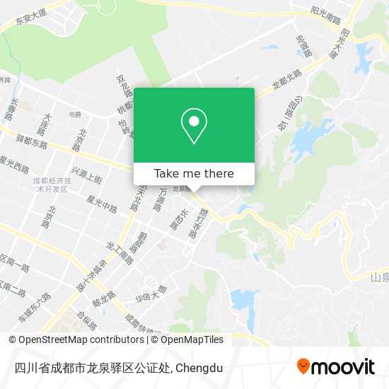 四川省成都市龙泉驿区公证处 map