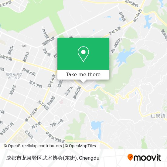 成都市龙泉驿区武术协会(东街) map