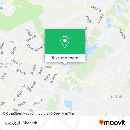 杰杰文具 map