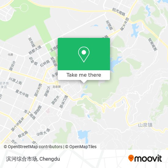 滨河综合市场 map
