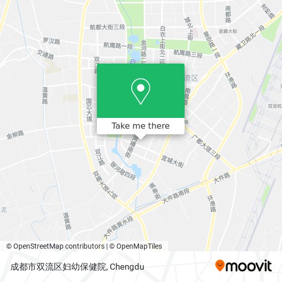 成都市双流区妇幼保健院 map