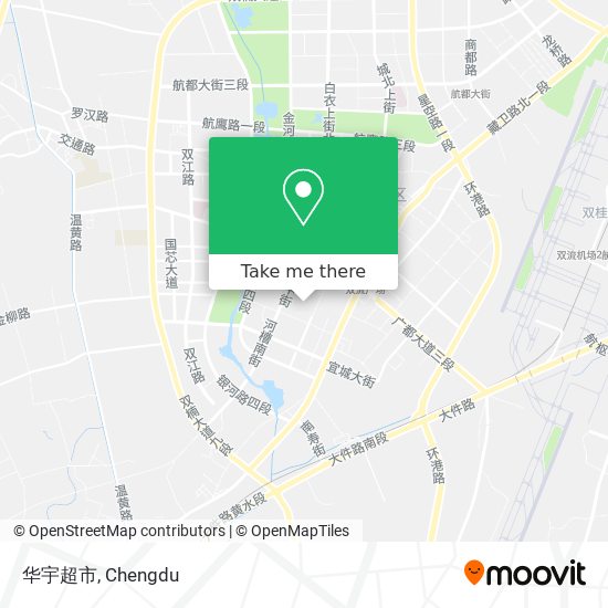 华宇超市 map