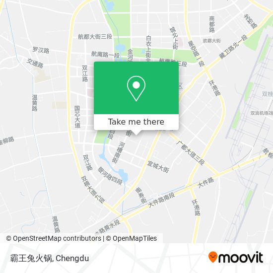霸王兔火锅 map