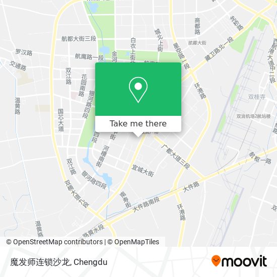 魔发师连锁沙龙 map