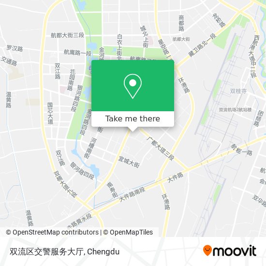 双流区交警服务大厅 map