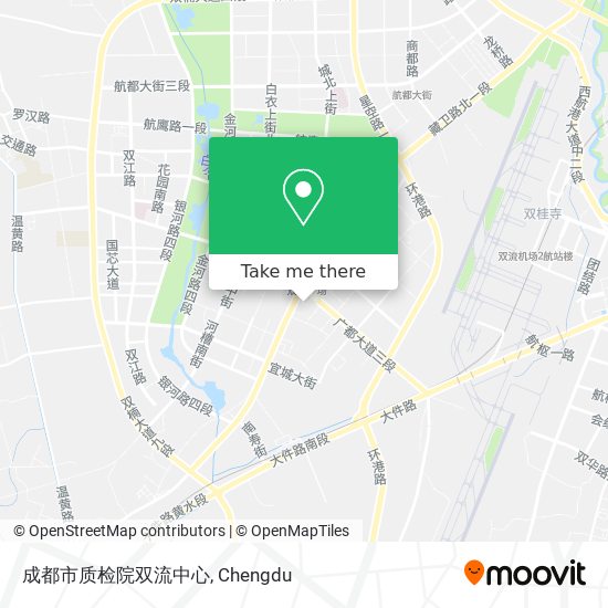 成都市质检院双流中心 map