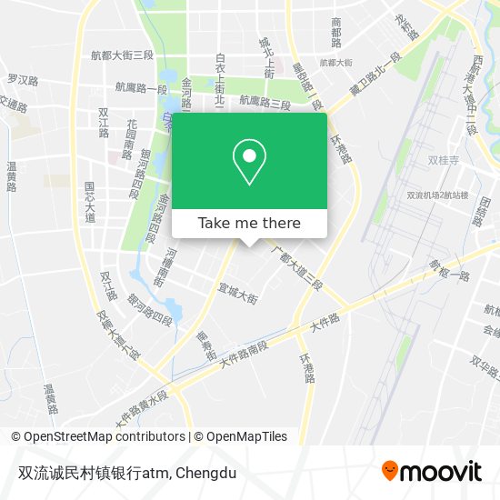 双流诚民村镇银行atm map