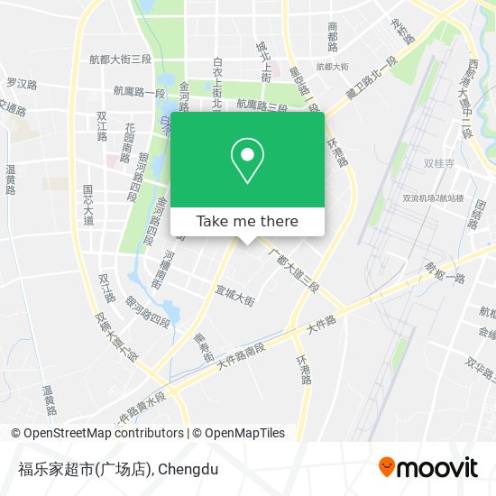 福乐家超市(广场店) map