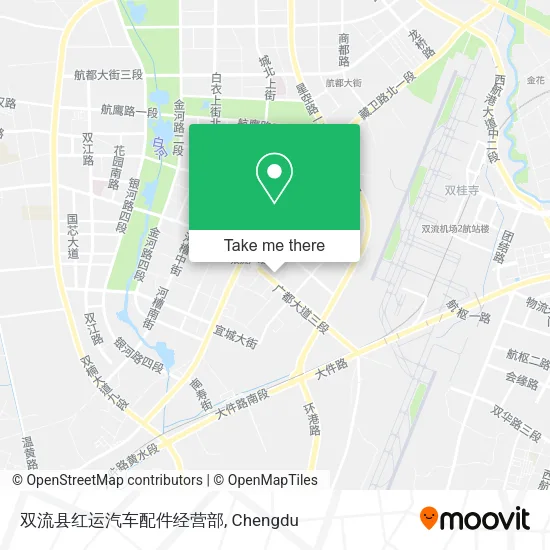双流县红运汽车配件经营部 map