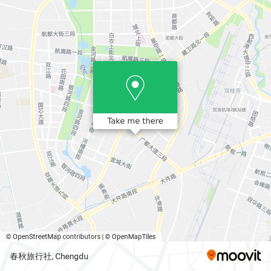 春秋旅行社 map