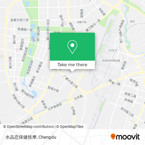 水晶恋保健按摩 map