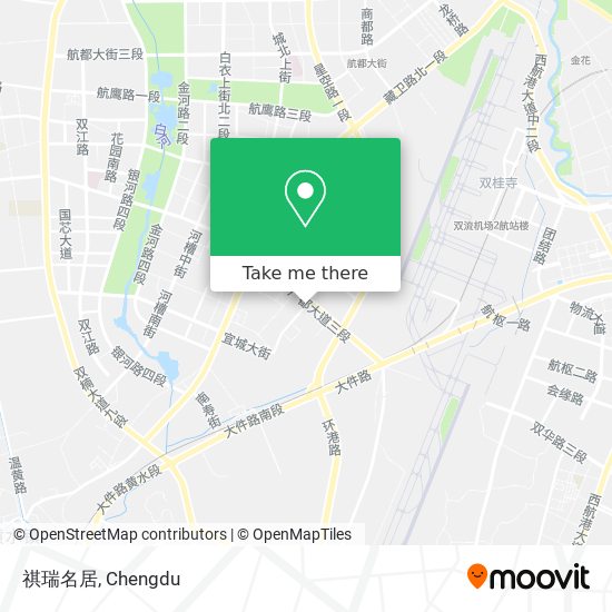 祺瑞名居 map