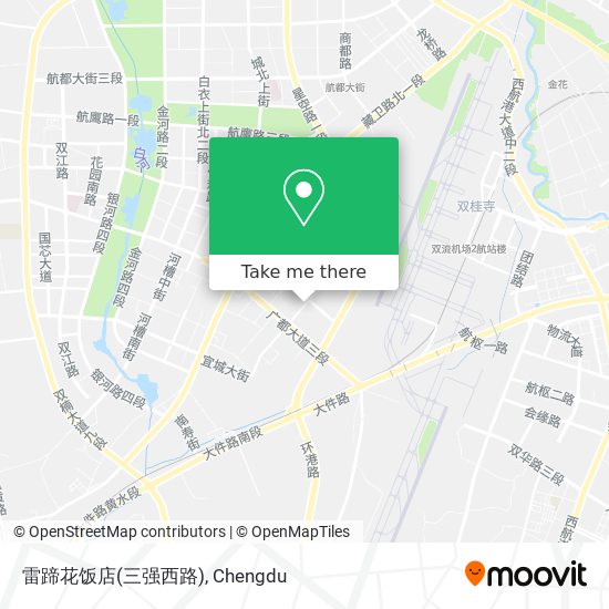 雷蹄花饭店(三强西路) map