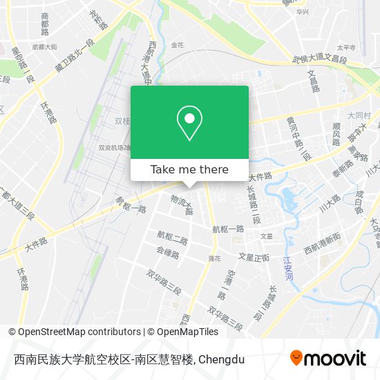 西南民族大学航空校区-南区慧智楼 map