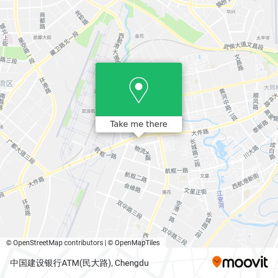 中国建设银行ATM(民大路) map