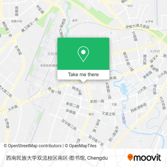 西南民族大学双流校区南区-图书馆 map
