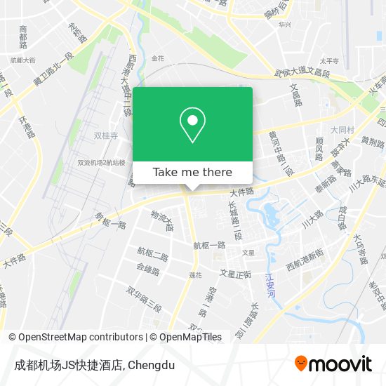 成都机场JS快捷酒店 map