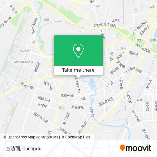 查渣面 map