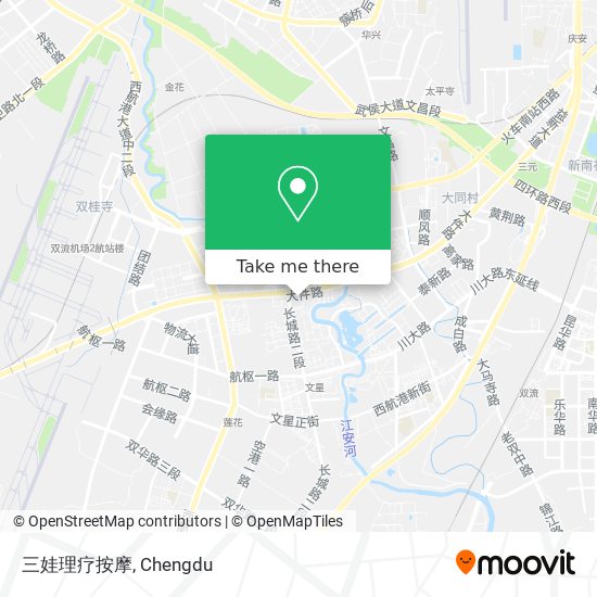 三娃理疗按摩 map