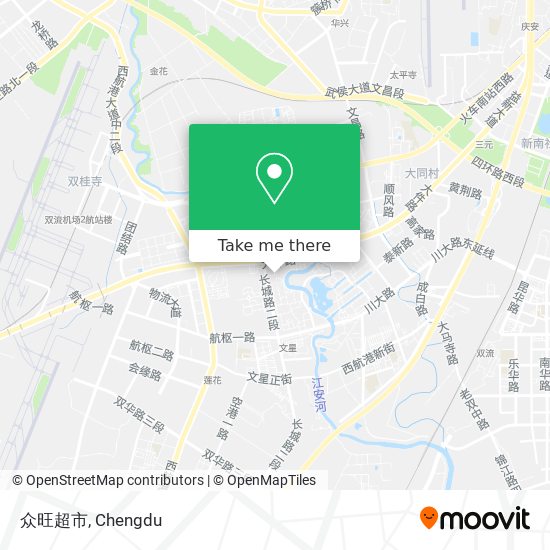 众旺超市 map