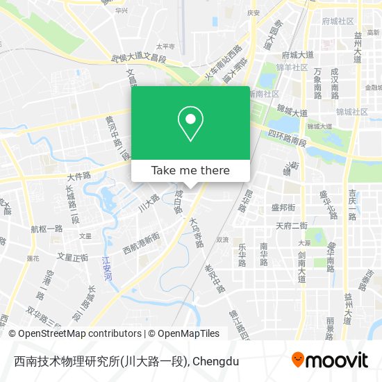 西南技术物理研究所(川大路一段) map