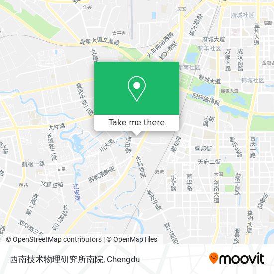 西南技术物理研究所南院 map