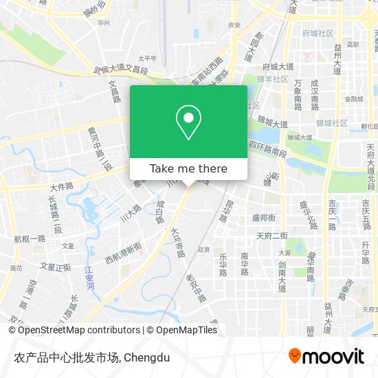 农产品中心批发市场 map