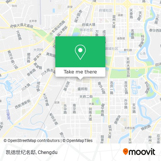 凯德世纪名邸 map