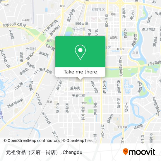 元祖食品（天府一街店） map