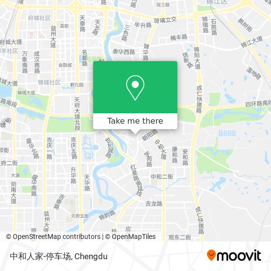 中和人家-停车场 map
