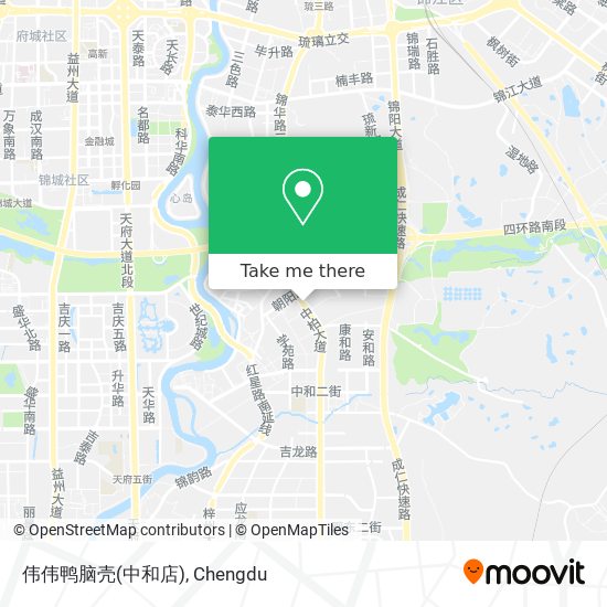 伟伟鸭脑壳(中和店) map