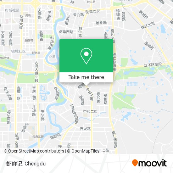 虾鲜记 map