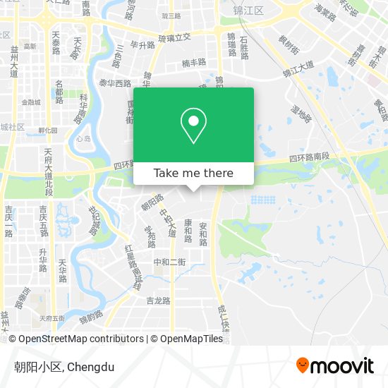 朝阳小区 map