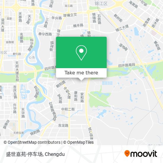 盛世嘉苑-停车场 map