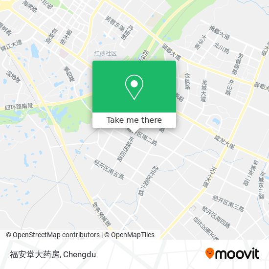 福安堂大药房 map
