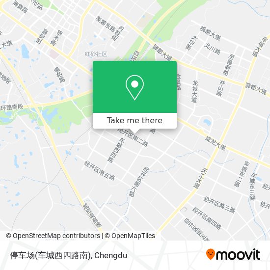 停车场(车城西四路南) map